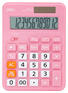 Калькулятор DELI настольный EM210FPINK розовый 12-разр.