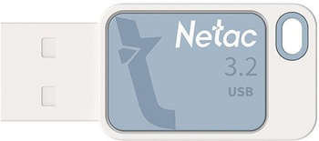 Flash-носитель Netac Флеш Диск 64Gb UA31 NT03UA31N-064G-32BL USB3.2 синий