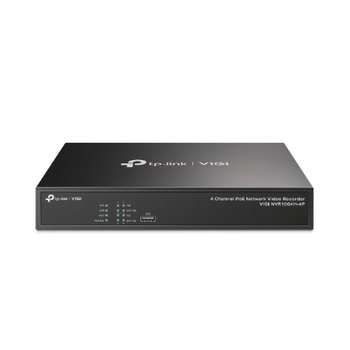 Камера видеонаблюдения TP-Link SMB TP-Link VIGI NVR1004H-4P 4-канальный сетевой видеорегистратор с поддержкой PoE+