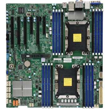 Сервер SuperMicro MBD-X11DAI-N-B {Soc-3647 iC621 eATX 16xDDR4 10xSATA3 SATA RAID iC621 2х GgbEth} OEM