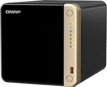 Хранилище данных QNap NAS Original TS-464-8G 4-bay настольный Celeron N5095