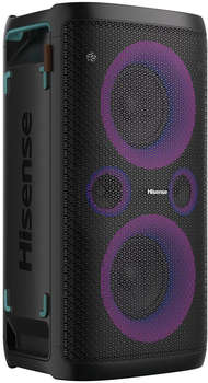 Музыкальный центр HISENSE Минисистема Party Rocker One черный 300Вт FM USB BT