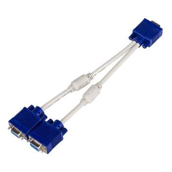 Кабели DVI Кабель SPLITTER VGA/2 VGA 0.1M AT0800 ATCOM