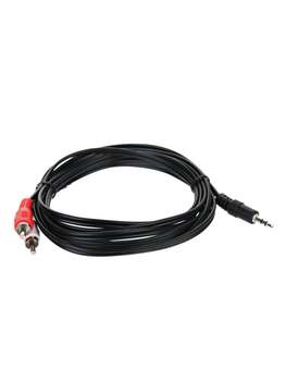 Кабели DVI Telecom Кабель AUDIO 3.5MM/2RCA 3M TAV7183-3M TELECOM