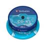 Оптический диск Verbatim Диски CD-R  25 шт. 52-x 700Mb, Cake Box