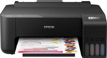 Струйный принтер Epson Принтер струйный L1210  A4 черный