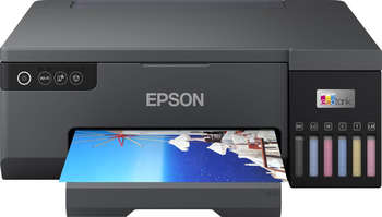 Струйный принтер Epson Принтер струйный L8050  A4 WiFi черный