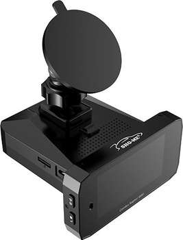 Автомобильный видеорегистратор SHO-ME Видеорегистратор с радар-детектором Combo Raptor WiFi GPS ГЛОНАСС черный