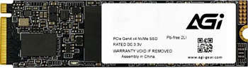 Накопитель SSD PCIe 4.0 x4 512GB AGI512G44AI818 AI818 M.2 2280