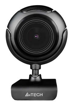 Веб-камера A4TECH Камера Web PK-710P черный 1Mpix  USB2.0 с микрофоном