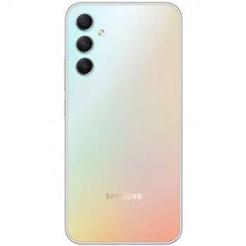 Смартфон Samsung SM-A245F Galaxy A24 128Gb 6Gb серебристый моноблок 3G 4G 2Sim 6.4" 1080x2340 Android 13 50Mpix 802.11 a/b/g/n/ac NFC GPS GSM900/1800 GSM1900 TouchSc microSD max1024Gb