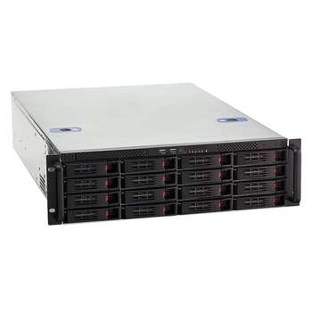 EXEGATE EX281234RUS Серверный корпус Pro 3U660-HS16 <RM 19",  высота 3U, глубина 660, без БП, 16xHotSwap, USB>