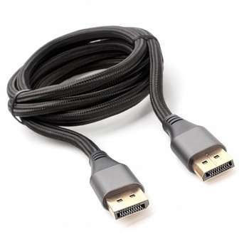 Кабели DVI Cablexpert Кабель DisplayPort CC-DP8K-6, v1.4, 1.8м, 20M/20M, нейлоновая оплетка, метал. разъемы, пакет