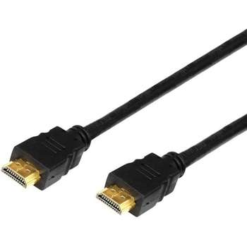 Кабели DVI CACTUS CS-HDMI.1.4-1.5 Кабель аудио-видео HDMI  1.5м. Позолоченные контакты черный