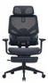 Кресло CACTUS CS-CHR-MC01-BK черный сет./эко.кожа с подголов. крестов. пластик