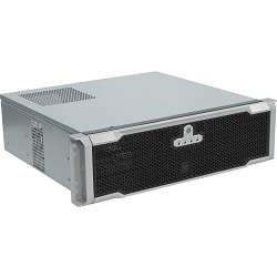 Сервер Procase EM338D-B-0 Корпус 3U Rack server case, дверца, черный, без блока питания, глубина 380мм, MB 12"x9.6"