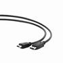 Кабели DVI Кабель DisplayPort-HDMI Gembird/Cablexpert  1м, 20M/19M, черный, экран, пакет
