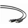 Кабели DVI Gembird Cablexpert Кабель DisplayPort->HDMI, 10м, 20M/19M, черный, экран, пакет