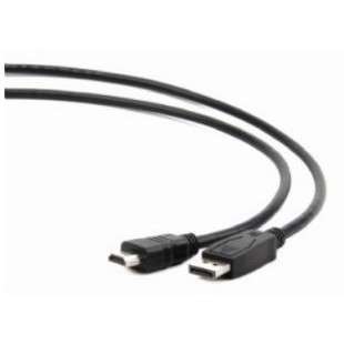 Кабели DVI Gembird Cablexpert Кабель DisplayPort->HDMI, 5м, 20M/19M, черный, экран, пакет
