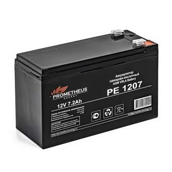 Аккумулятор для ИБП PROMETHEUS ENERGY РЕ1207  аккумулятор свинцово-кислотный