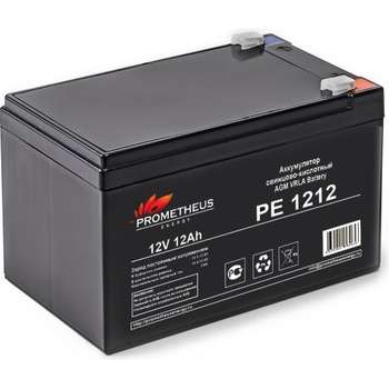 Аккумулятор для ИБП PROMETHEUS ENERGY PE1212  аккумулятор свинцово-кислотный