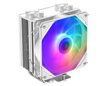 Кулер для процессора ID-Cooling Кулер ЦП SE-224-XTS ARGB WHITE LGA1150/LGA1151/LGA1155/LGA1156/LGA1200/LGA1700/SAM4/SAM5 70 фут3/мин TDP 220 Вт Вес 0.65 кг SE-224-XTS_ARGB
