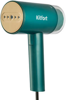Паровая система KITFORT Отпариватель ручной КТ-981 1200Вт зеленый/бирюзовый