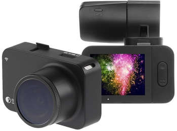 Автомобильный видеорегистратор DAOCAM Видеорегистратор Uno GPS Wi-Fi черный 1080x1920 1080p 150гр. GPS Novatek 96672