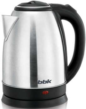 Чайник/Термопот BBK Чайник электрический EK1760S 1.7л. 2200Вт серебристый/черный корпус: металл/пластик
