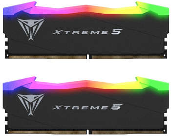 Оперативная память Patriot Память DDR5 2x16Gb 7600MHz PVXR532G76C36K Viper XTREME RGB RTL Gaming PC5-60800 CL36 DIMM 288-pin 1.45В с радиатором Ret