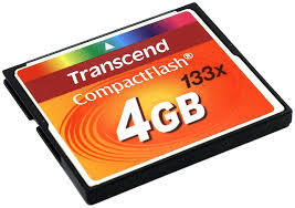 Карта памяти Transcend Compact Flash CF133, 4 Гб