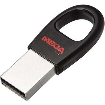 Flash-носитель OTHER Флэш накопитель брелок 16GB USB2.0 цвет черный, пластик , под нанесение логотипа NTU328U2016GB