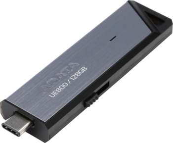 Flash-носитель A-DATA Флеш Диск 128Gb Type-C UE800 AELI-UE800-128G-CSG USB3.2 серебристый