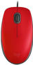 Мышь Logitech M110 красный/черный оптическая
