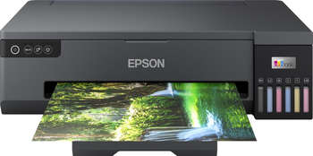 Струйный принтер Epson Принтер струйный L18050  A3 WiFi черный