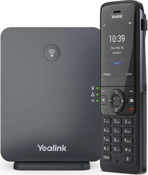 VoIP-оборудование YEALINK Телефон SIP W78P черный