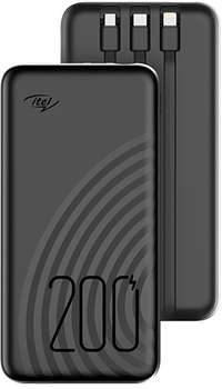 Аксессуар для планшета Itel Мобильный аккумулятор Super Slim Star100C 10000mAh 2.1A черный