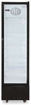 Холодильник БИРЮСА Холодильная витрина Б-B300D 1-нокамерн. черный глянц.