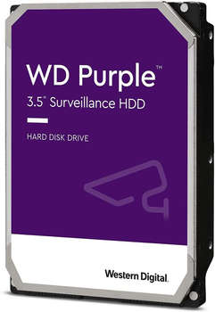 Жесткий диск HDD Жесткий диск SATA-III 4TB WD43PURZ Surveillance Purple  256Mb 3.5"
