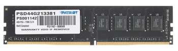 Оперативная память Patriot Модуль памяти DIMM 4GB DDR4-2133 PSD44G213381 PATRIOT