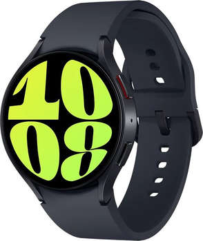 Умные часы, браслет Samsung Смарт-часы Galaxy Watch 6 44мм 1.5" AMOLED корп.графитовый рем.графитовый