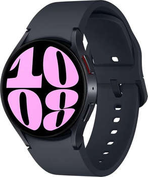 Умные часы, браслет Samsung Смарт-часы Galaxy Watch 6 40мм 1.3" AMOLED корп.графитовый рем.графитовый