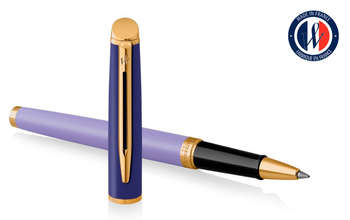 Ручка WATERMAN роллер Hemisphere Colour Blocking  Purple GT F черн. черн. подар.кор.