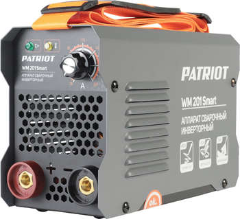 Сварочный аппарат Patriot WM 201 Smart инвертор ММА 8.3кВт