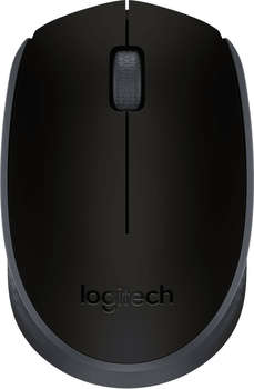 Мышь Logitech M171 черный/серый оптическая