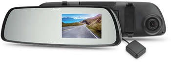 Автомобильный видеорегистратор MIO Видеорегистратор R45 черный 2Mpix 1080x1920 1080p 135гр. GPS MSC8336