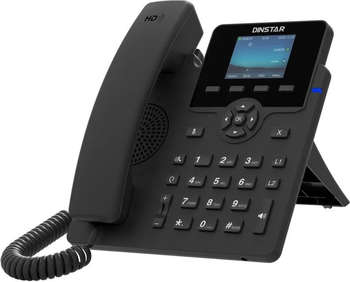 VoIP-оборудование DINSTAR Телефон IP C62UP черный