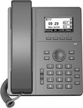 VoIP-оборудование FLYINGVOICE Телефон IP P10W серый