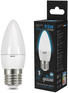 Лампа GAUSS светодиодная 103102310 9.5Вт цок.:E27 свеча 220B 6500K св.свеч.бел.хол.
