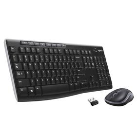 Комплект (клавиатура+мышь) Logitech K270 ЛАТИНИЦА 920-003058